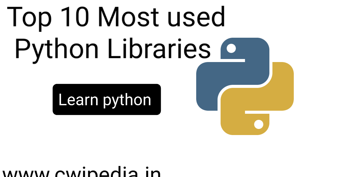 Top 10 Most used Python Libraries