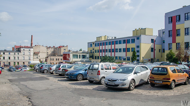 Parking przy ulicy Grudziądzkiej w Bydgoszczy