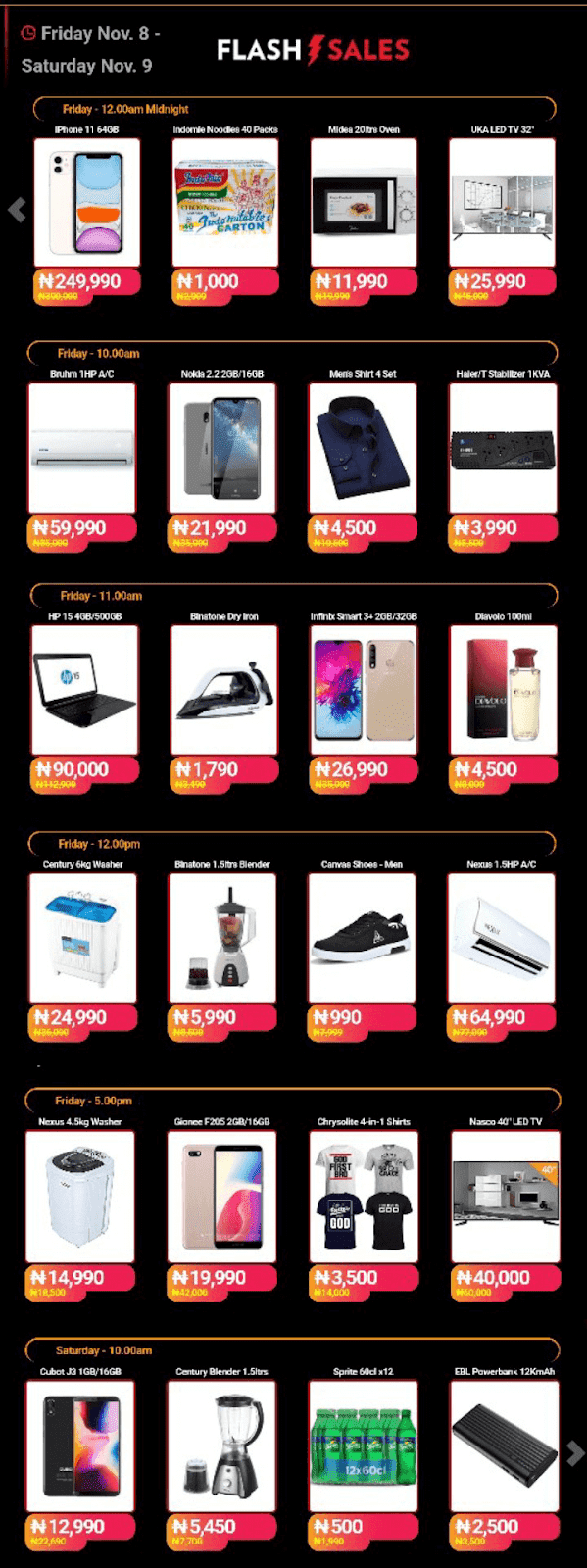 Jumia Black Friday 2019 Is LIVE!, Don't Miss The Biggest Shopping