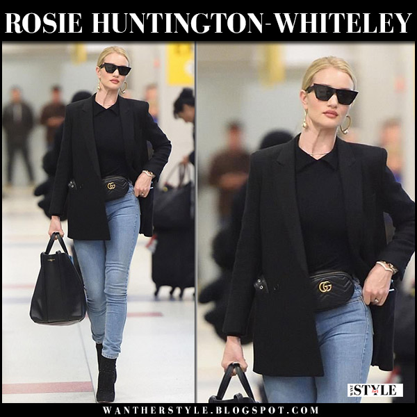 Just Can't Get Enough: Rosie Huntington-Whiteley and her Céline Belt Bag -  PurseBlog