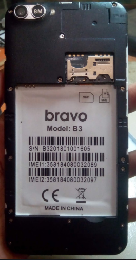 Bravo B3 MT6580 Flash File DEAD RECOVERY FIRMWARE 100% Tested BY ROBIN RATUL TELECOM