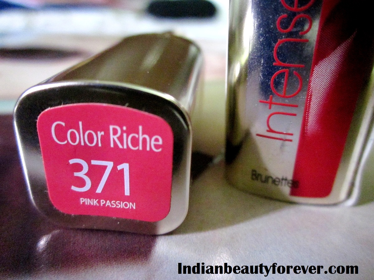 L’Oreal Paris Color Riche Lipstick Pink Passion Review and Swatches