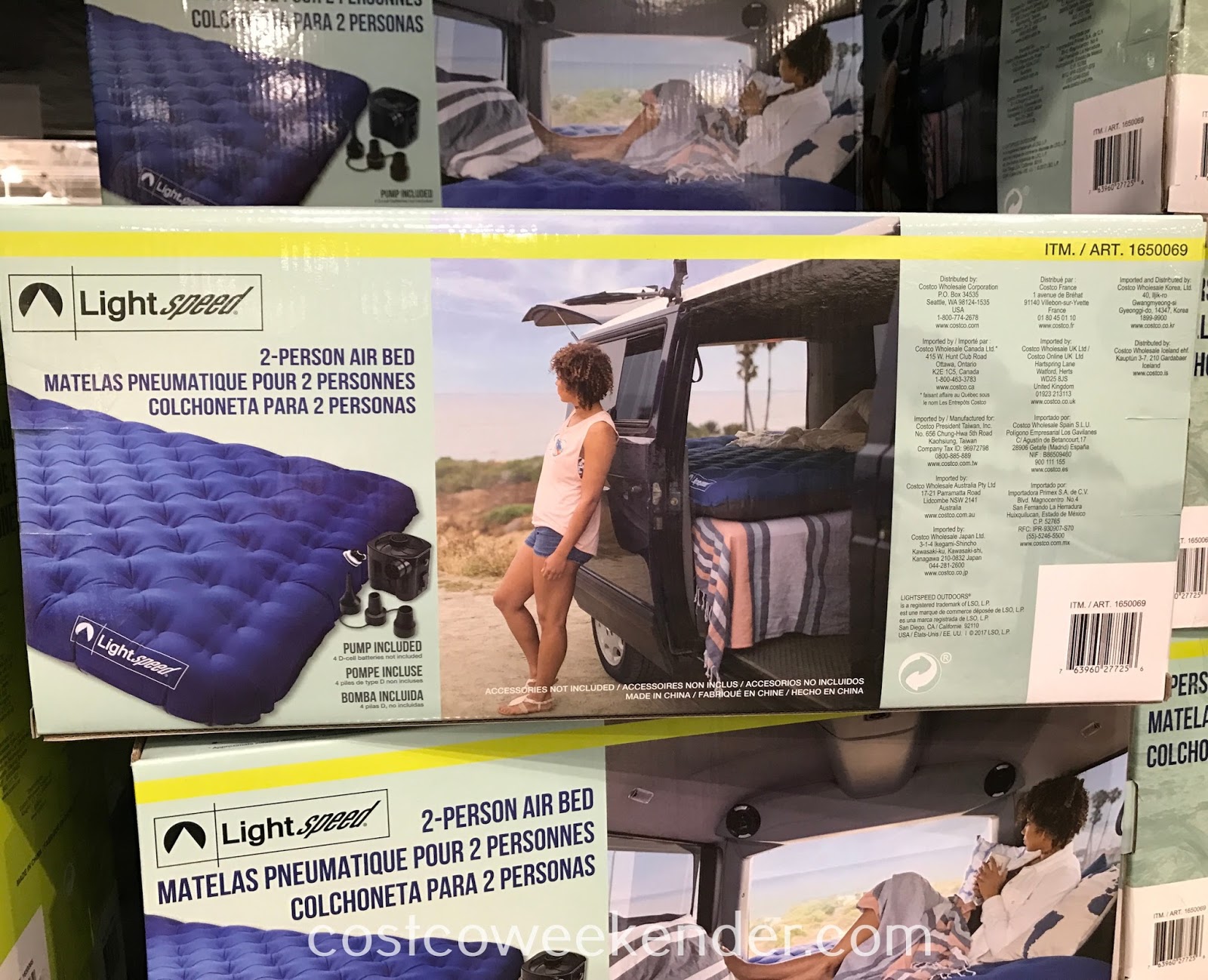 Lightspeed Outdoors 2person TPU Airbed Costco Weekender