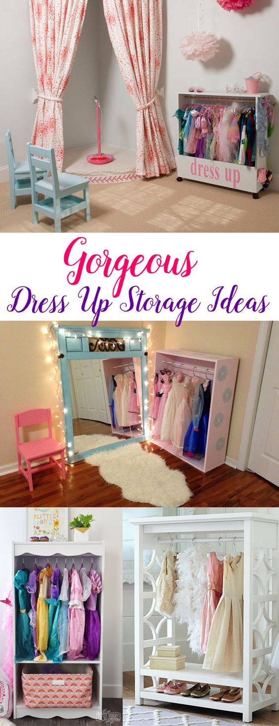 Dress Up Storage Ideas