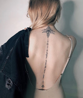 back tattoo for girls