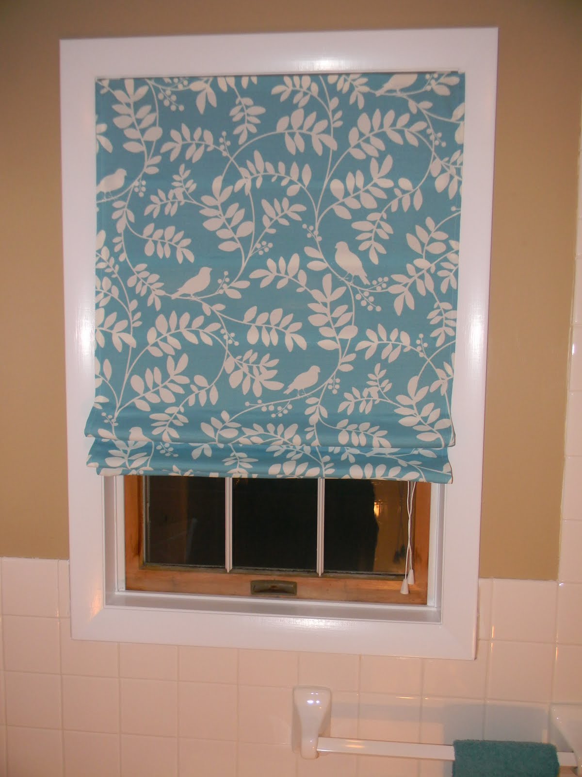 IT’S ALL GOOD. A simple roman shade.