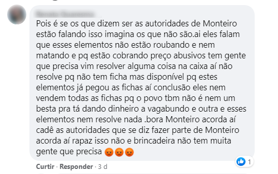 Monteiro: Clientes denunciam venda de vagas em filas da CEF e negligência das autoridades