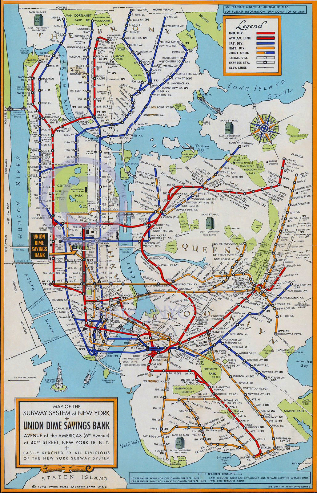Nyc Subway System Map