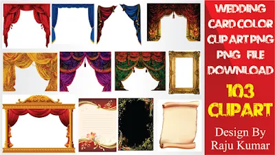 Color Indian Wedding Clipart | Hindu Wedding Symbols Clip Art Free Download Colour