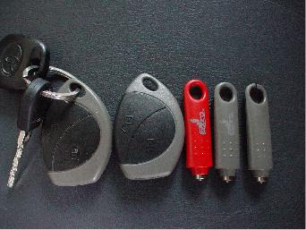 Koon Seng Locksmith: Toyota Hilux Cobra Alarm Remote, Grey Touch Key, G