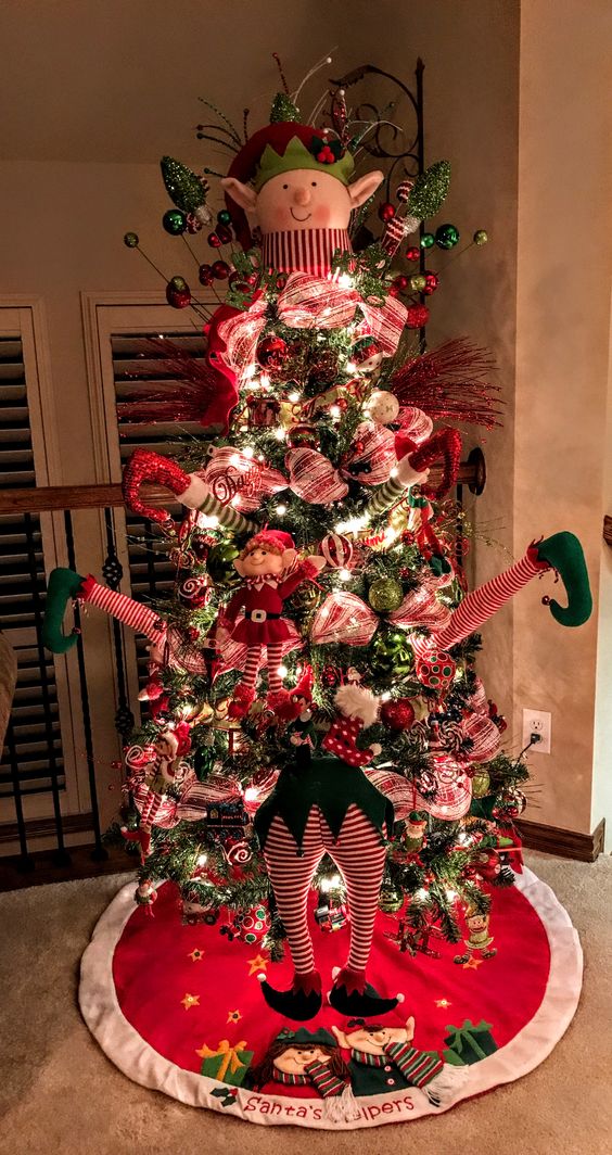 10 Ideas espectaculares de cómo decorar un árbol navideño paso a paso
