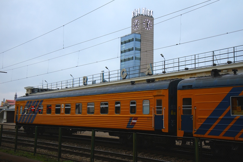 Поезд москва рига