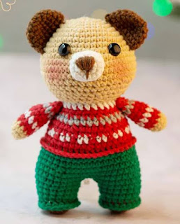 PATRON GRATIS OSO AMIGURUMI 43132