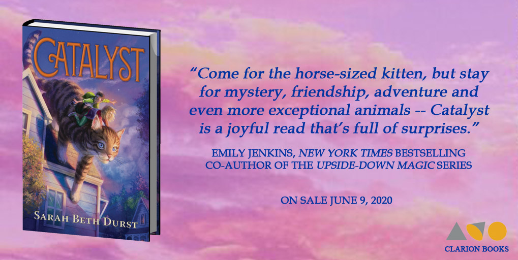 Sarah's Journal CATALYST Blurb from Emily Jenkins!