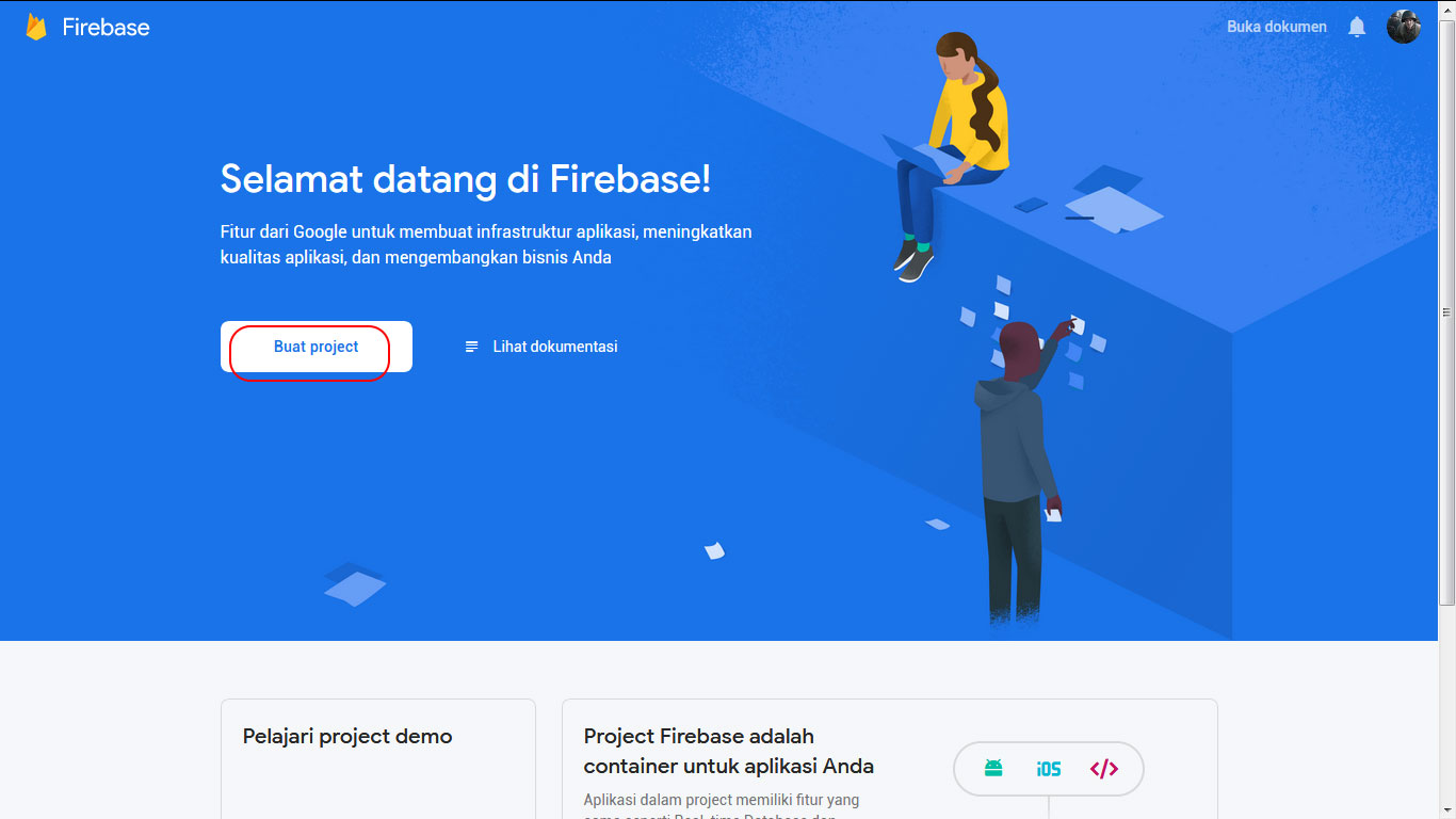 Cara Membuat dan Menghubungkan Firebase dengan Project Android Studio ...