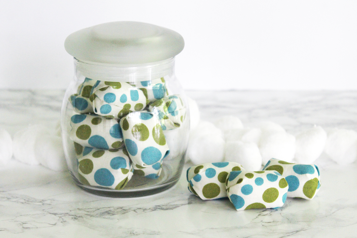 Southern Mom Loves DIY {Washable & Reusable} Cotton Balls Tutorial!