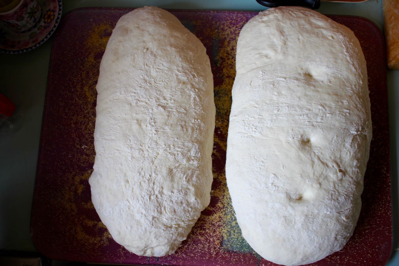 Green Gourmet Giraffe Overnight sourdough mashed potato bread