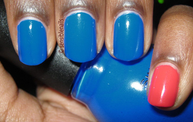 1. Sinful Colors Professional Nail Polish - 1353 Endless Blue - wide 2