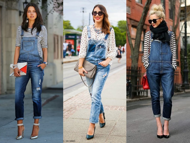 macacao jeans e bota