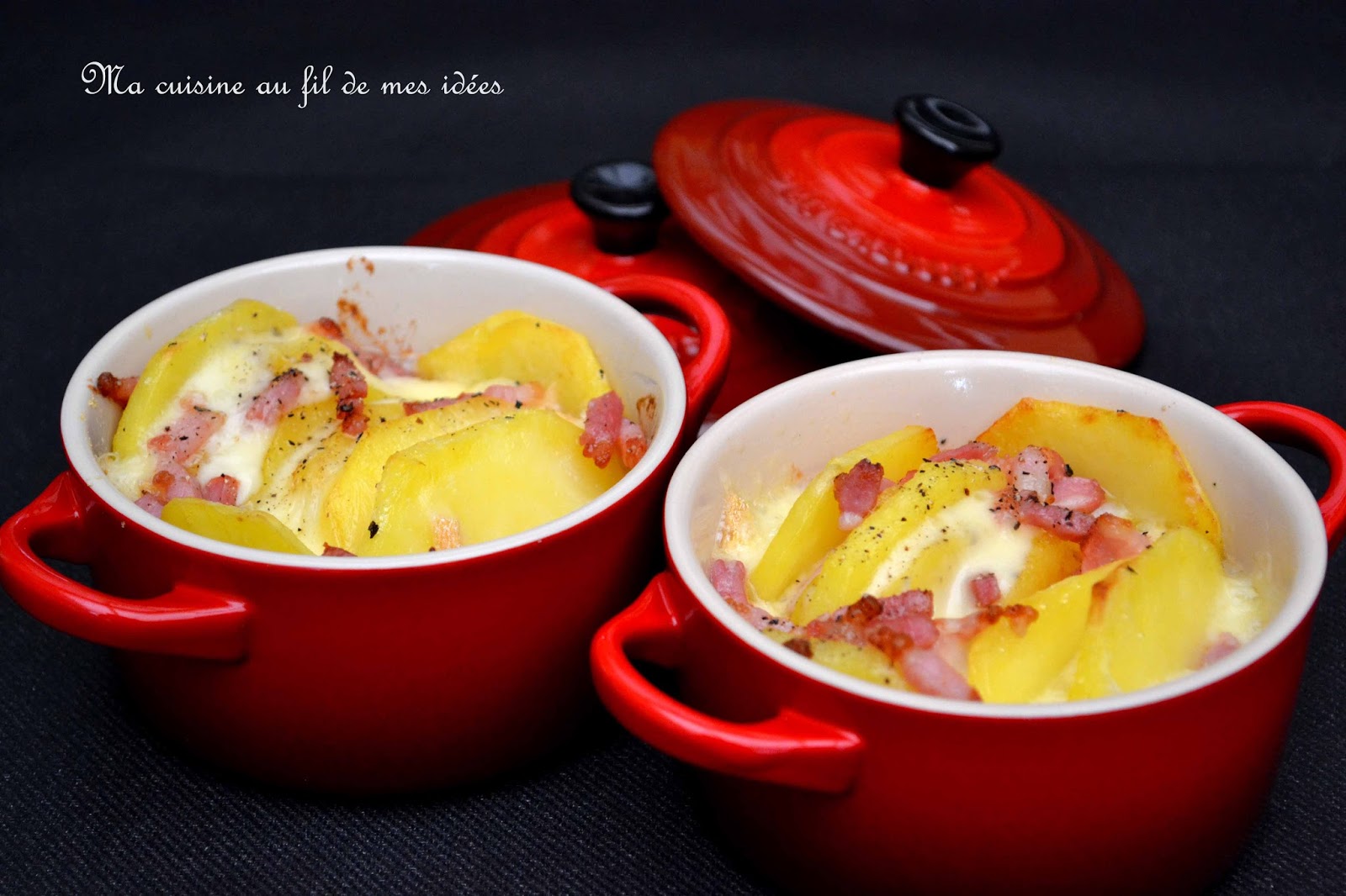 Cuisson Pomme De Terre Raclette Cocotte Minute Ma cuisine au fil de mes idées...: Cocottes de pommes de terre au