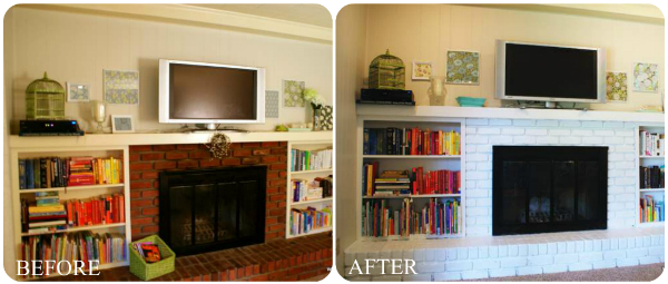 Diy Fireplace Makeovers Faux Mantels Shelves