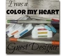 Color My Heart Color Dare               Guest Designer