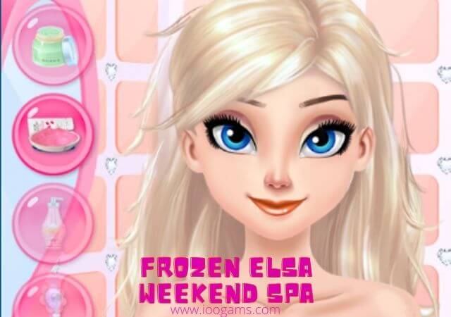 Play Frozen Elsa Weekend Spa girl game