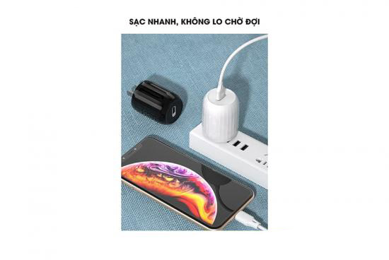 Củ sạc nhanh chuẩn PD 18W Remax WP-U75