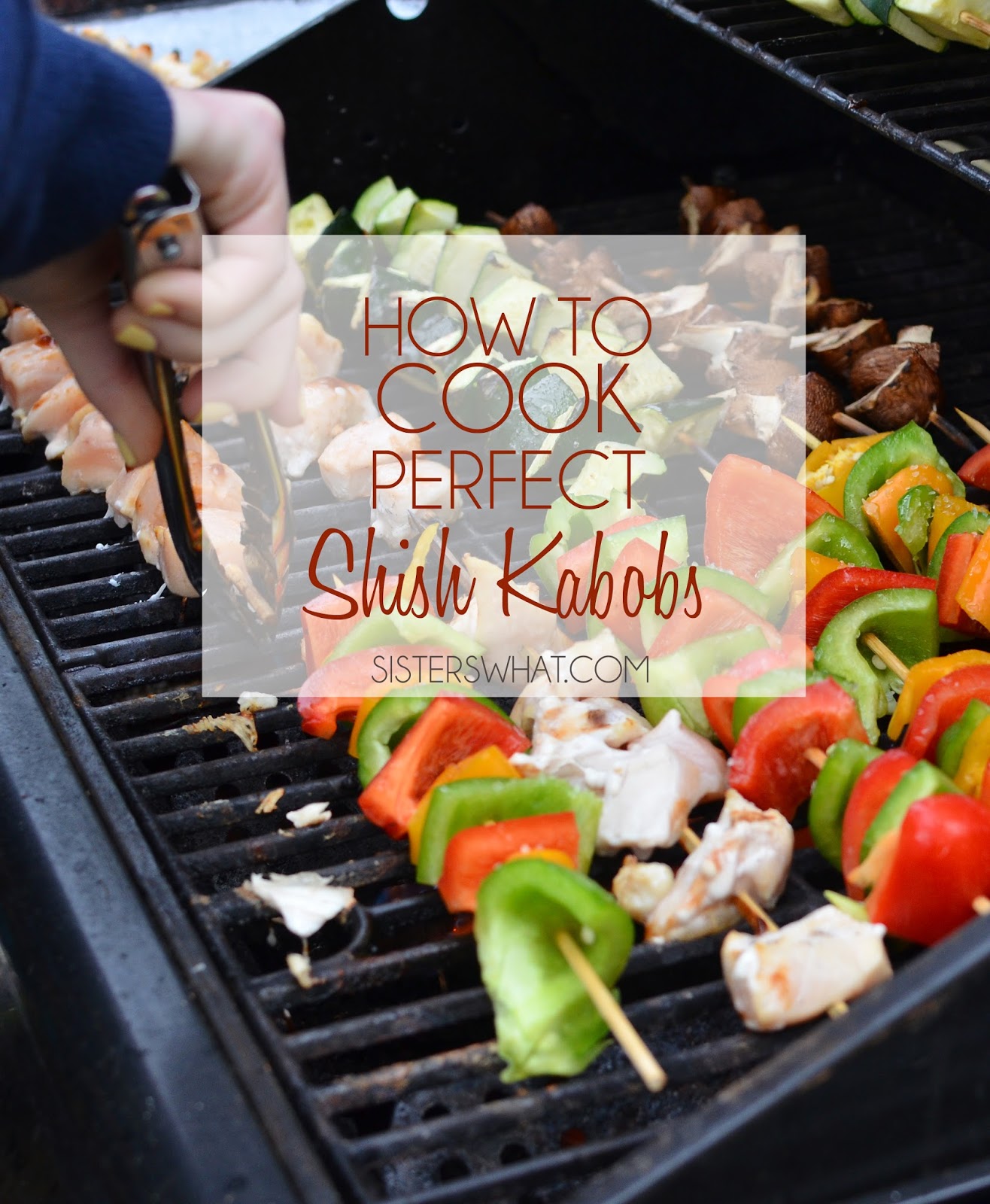 How to Cook the Perfect Shish Kabobs Sisters, What!