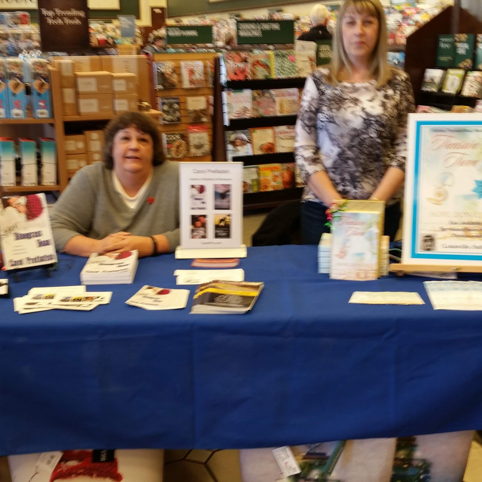 Carol Preflatish Sisters In Crime Book Signing