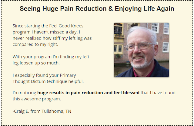 The benefits of Feel Good Knees