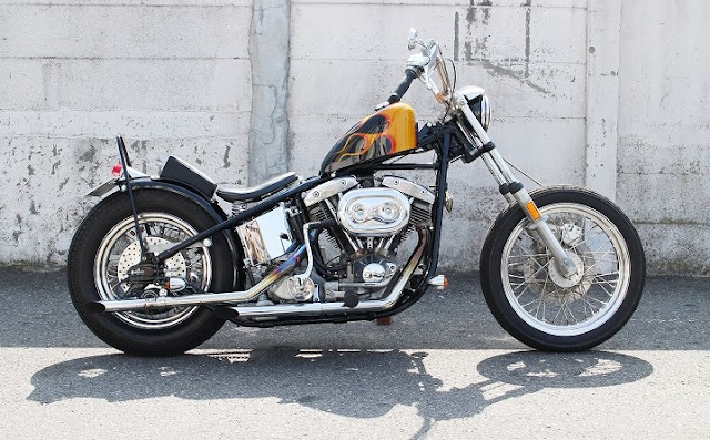 Harley Davidson Shovelhead 1974 By Granny's Garage