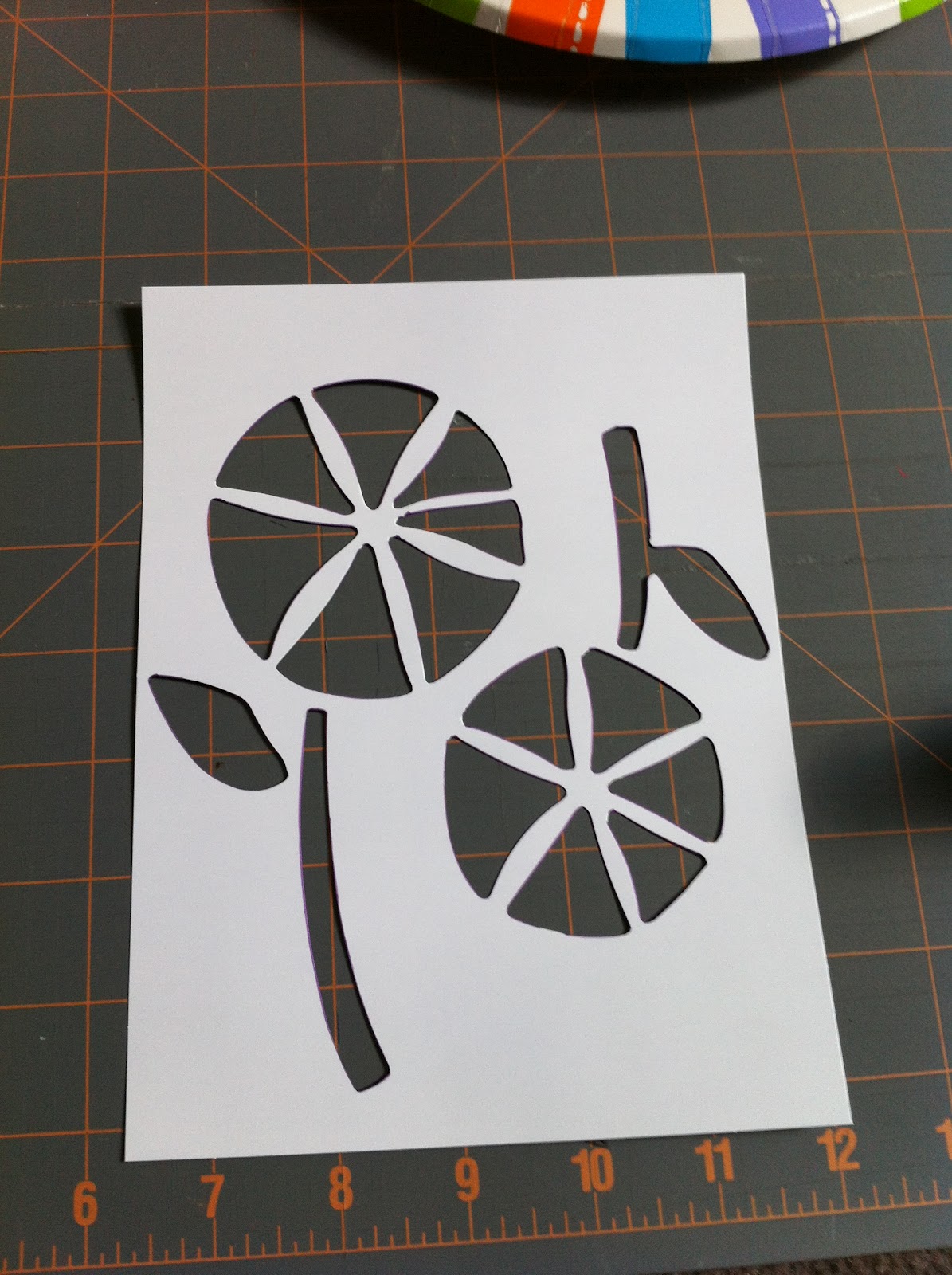 Tutorial Trials Printing Fabric Stenciling