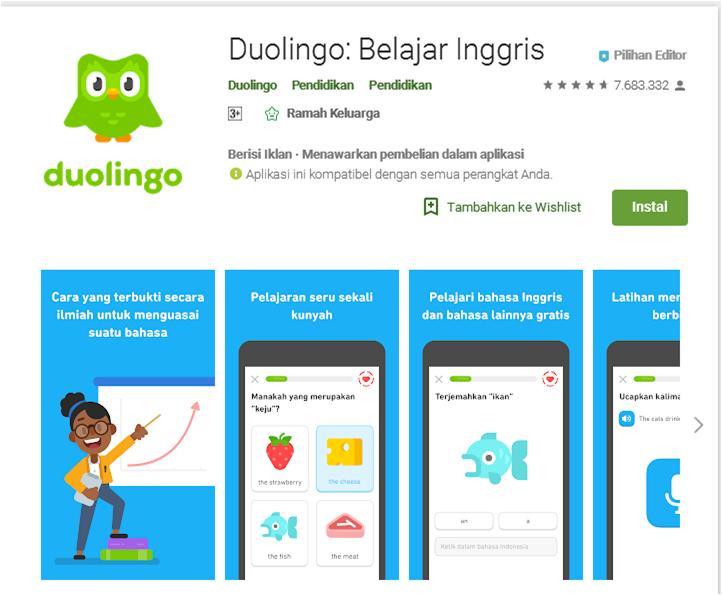 Aplikasi Belajar Bahasa Inggris Offline Gratis Terbaik Untuk Pemula