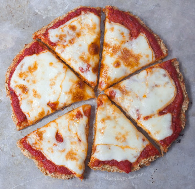 Cauliflower Pizza Crust THE KITCHEN FOOD
