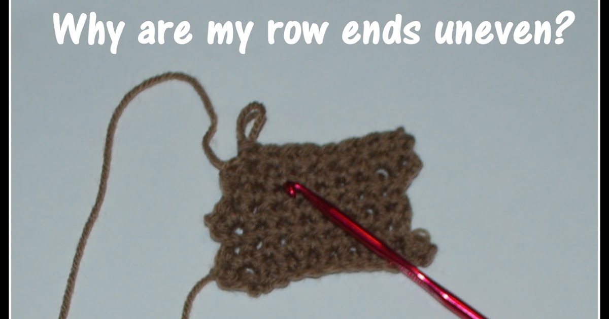 Posh Pooch Designs Why Aren't My Crochet Rows Even? Live Video Posh Pooch Designs