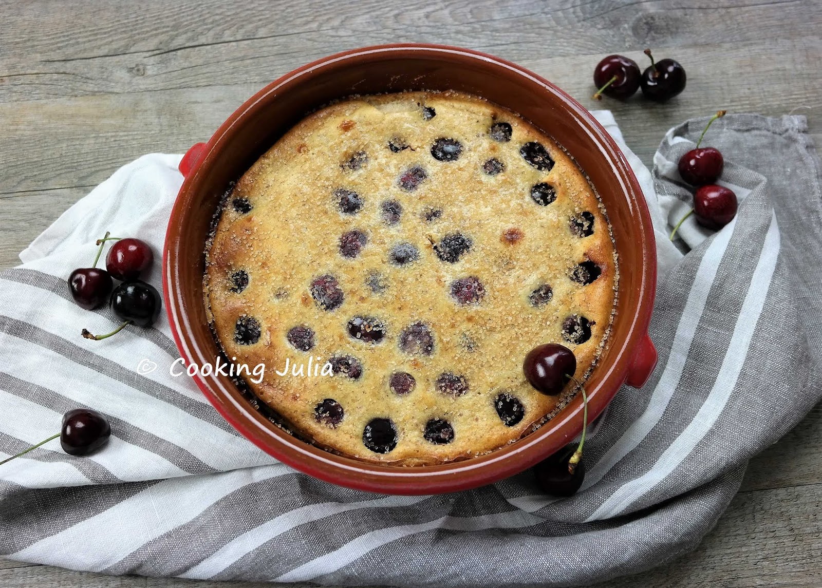 Cooking Julia Clafoutis Aux Cerises De Guy Savoy