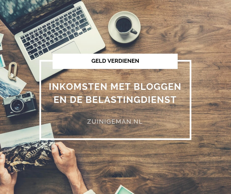 geld verdienen met bloggen en belasting betalen