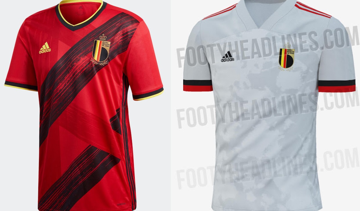 Belgium Home and Away kit 2020 designs 