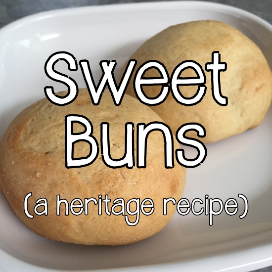 Runs for Cookies HERITAGE RECIPE Sweet Buns