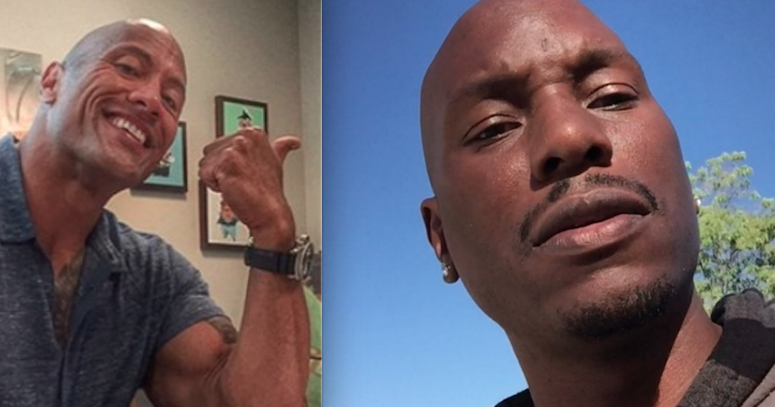 Tyrese Gibson continue to hit out on Dwayne 'The Rock' Johnson.