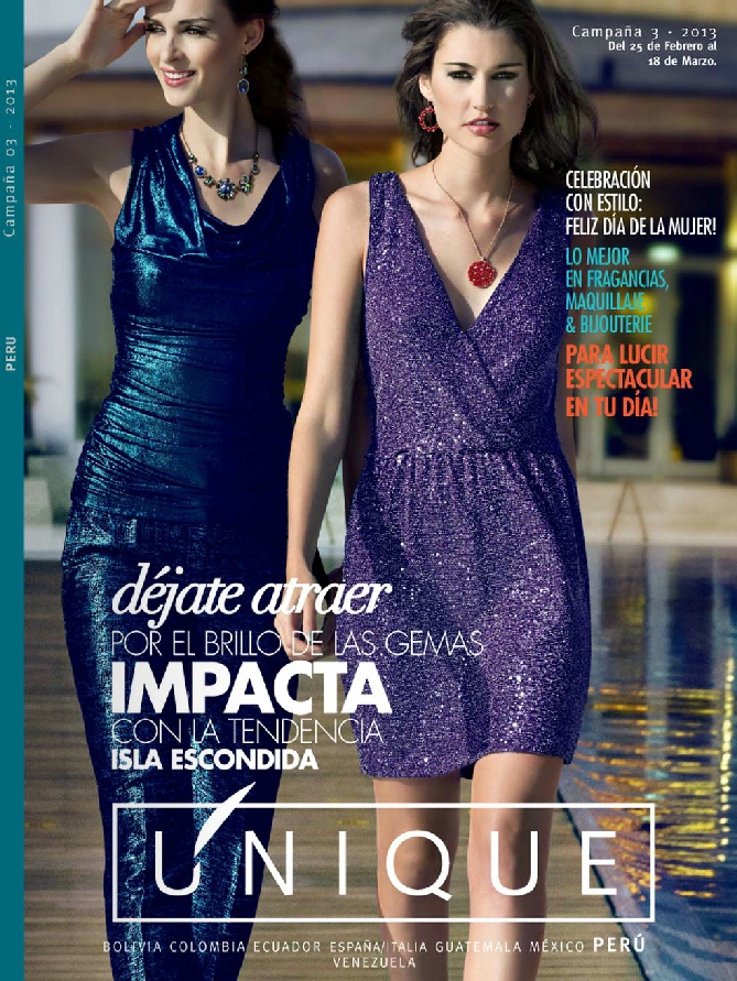 ESIKA CYZONE UNIQUE PEDIDOS LIMA UNIQUE CATALOGO VIRTUAL MUJER FEBRERO