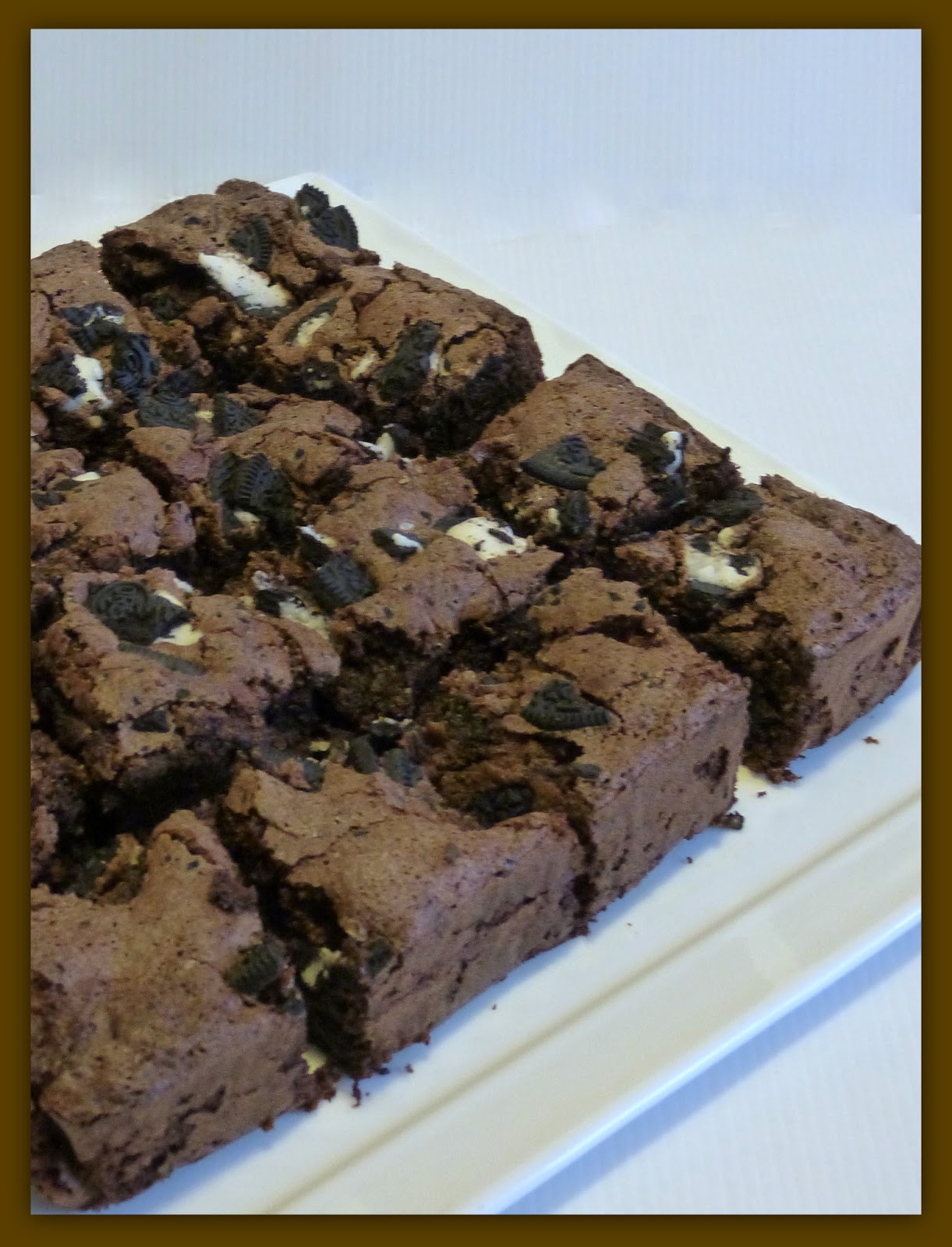 Il pennello di cioccolato Oreo brownies di Lorraine Pascale