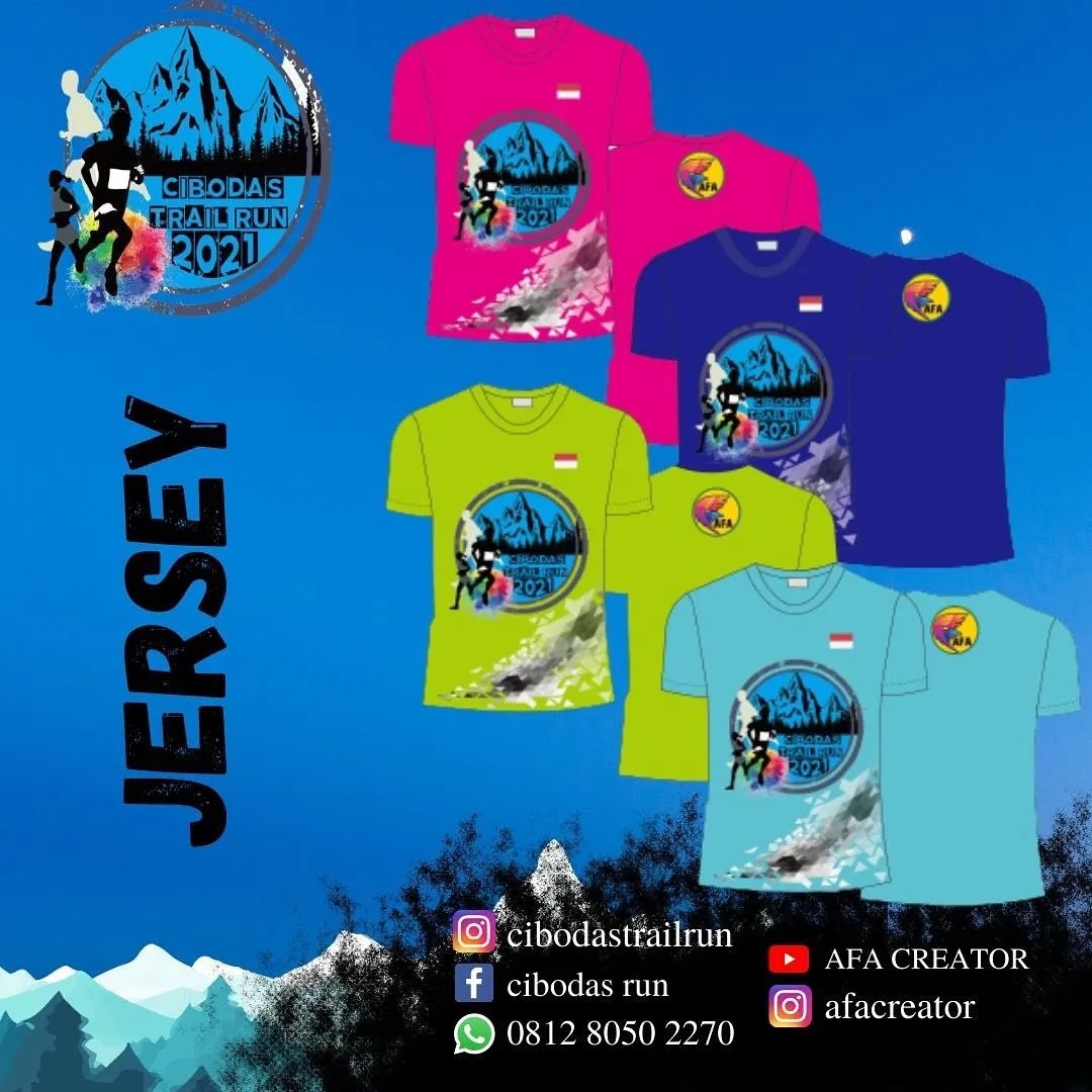 Jersey 🔍 Cibodas Trail Run • 2021 Jersey 👕 Cibodas Trail Run • 2021