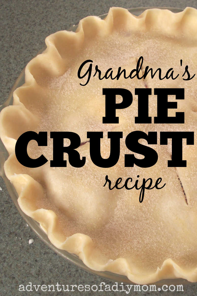 Pie Crust Recipe How to Make Pie Dough By Hand Adventures of a DIY Mom