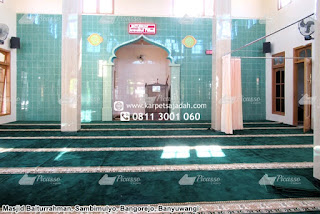 Termurah Karpet Masjid Turki Area Rogojampi Banyuwangi Jawa Timur