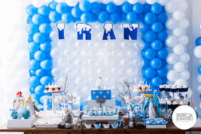 Resultado de imagem para decoração para festa de inverno