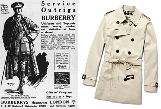 Burberry e o Trench Coat: Uma História de Estilo Icônico