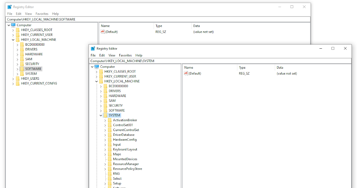How to open multiple copies of Regedit.exe at the same time to compare