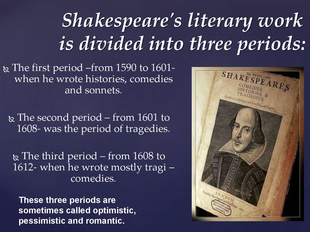 English writer william shakespeare